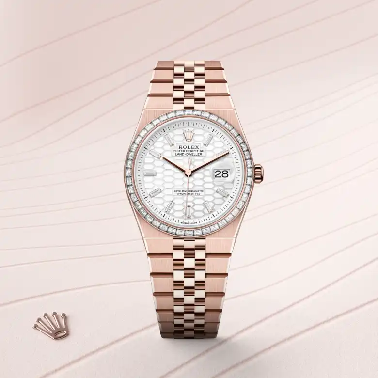 ふう様 Rolex Land-Dweller 36 18 kt Everose gold, M127285TBR-0002